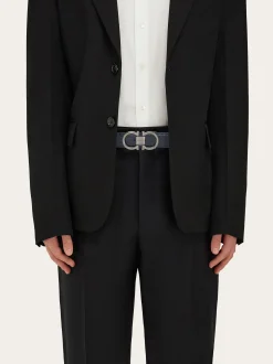 Adjustable Gancini belt - Men