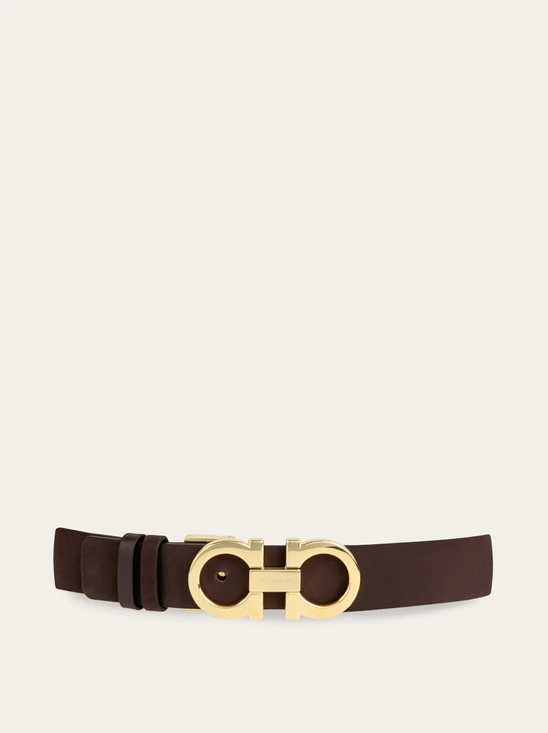 Adjustable Gancini belt - Women