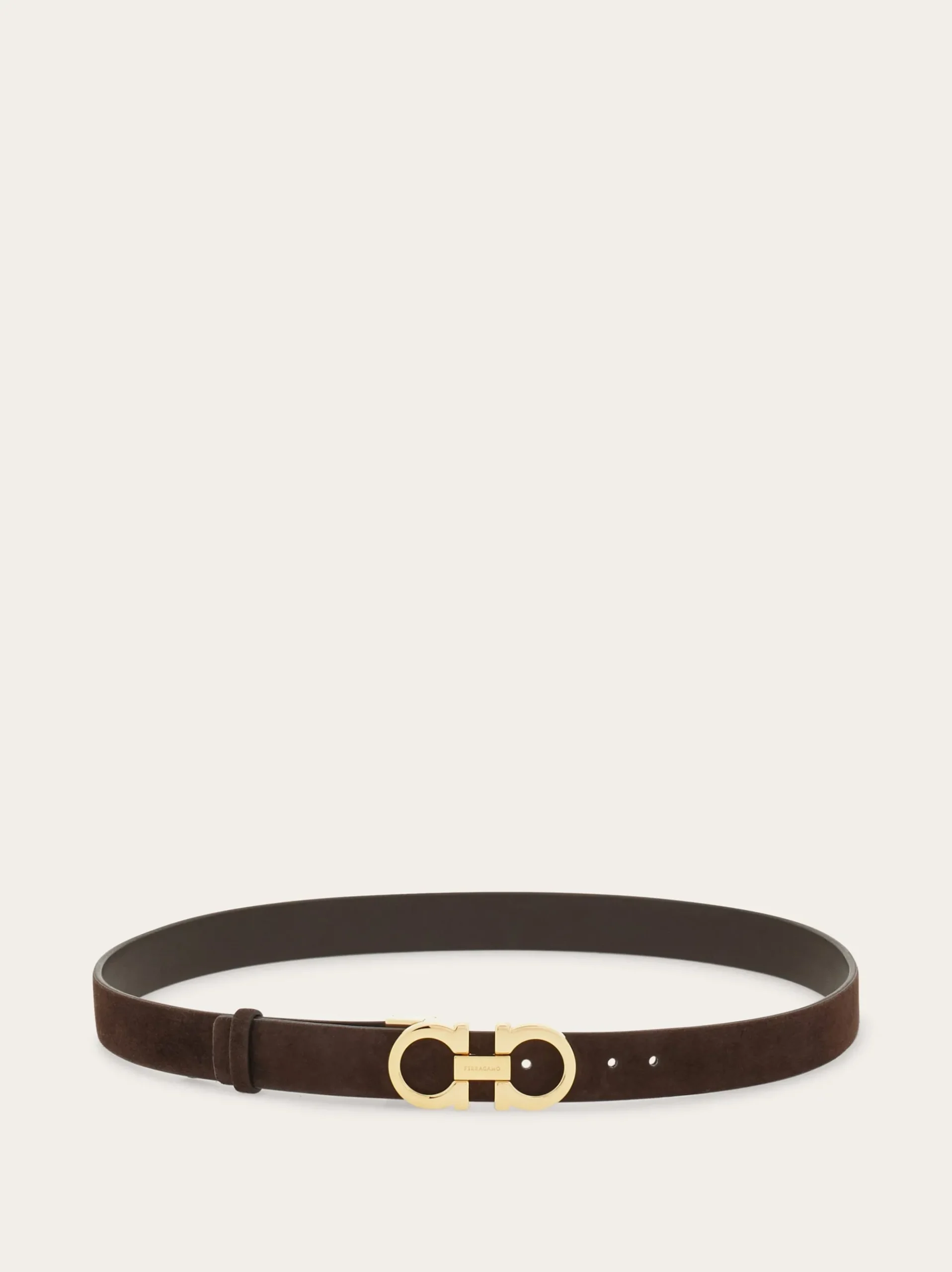Adjustable Gancini belt - Women