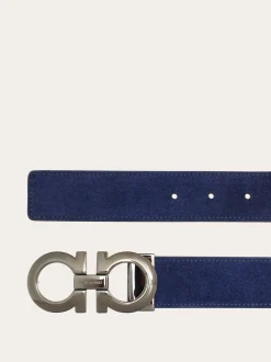 Adjustable Gancini belt - Men