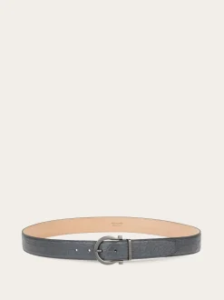 Adjustable Gancini belt - Men