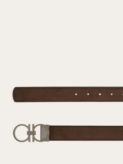 Adjustable Gancini belt - Men