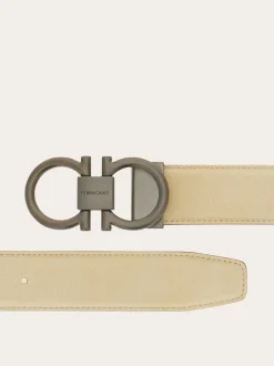 Adjustable Gancini belt - Men