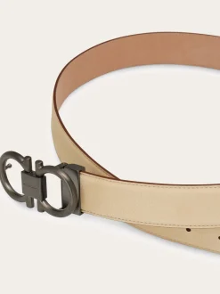 Adjustable Gancini belt - Men