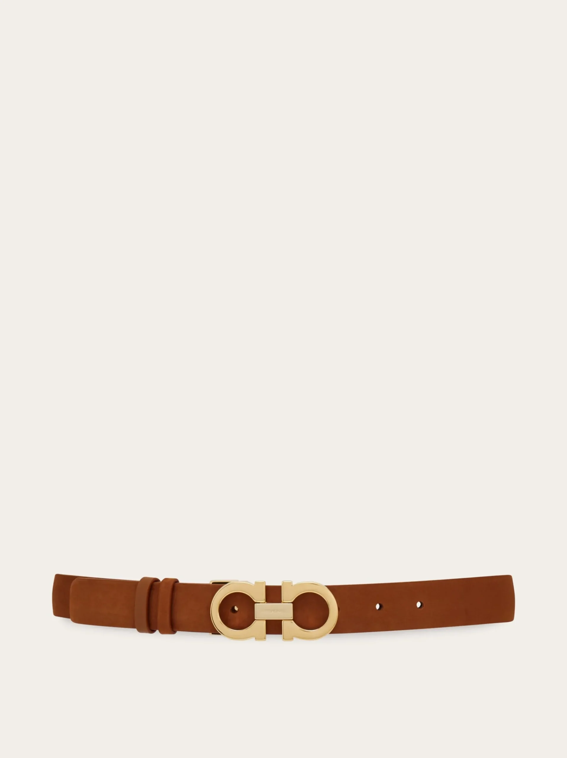 Adjustable Gancini belt - Women