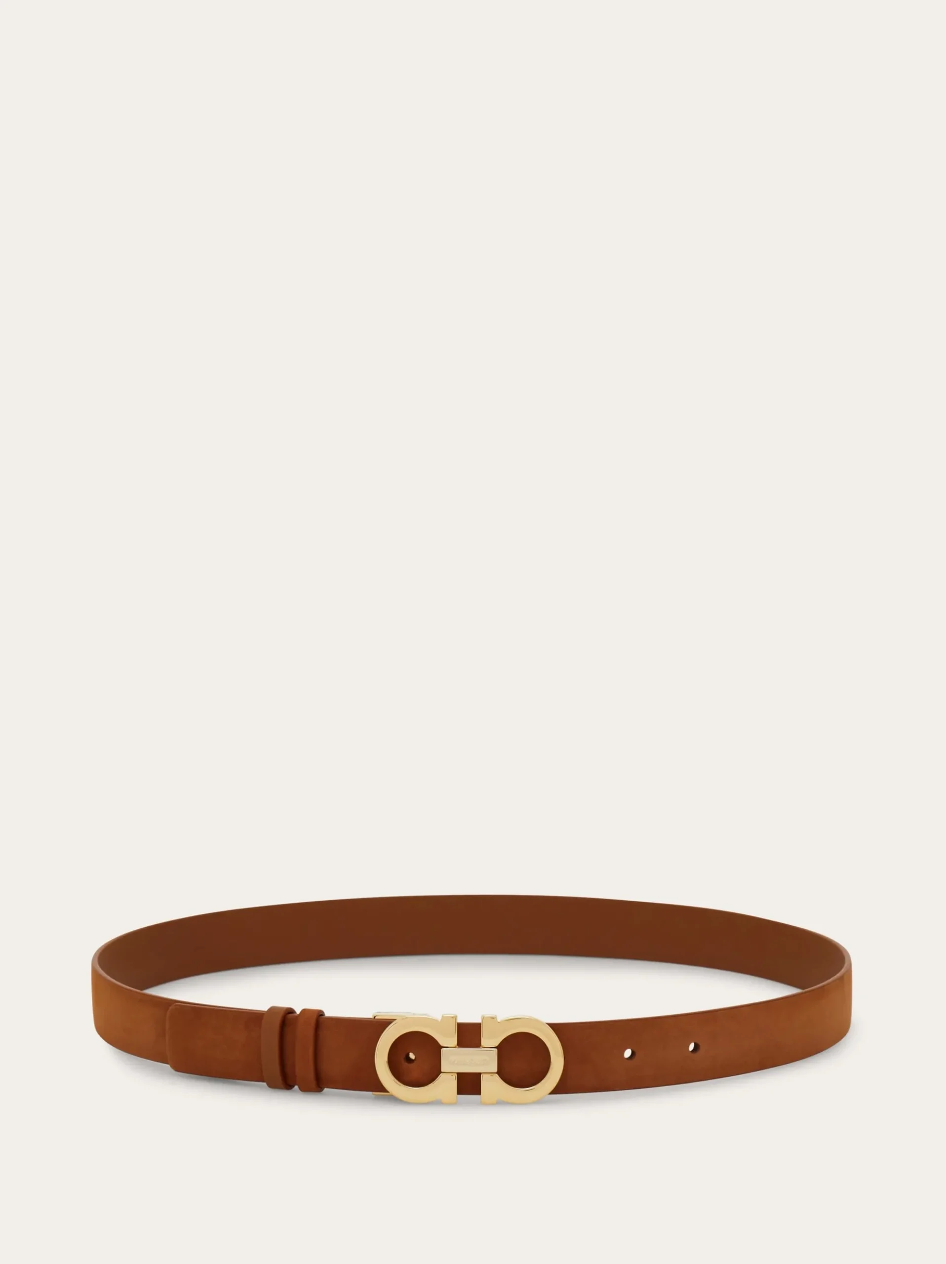 Adjustable Gancini belt - Women