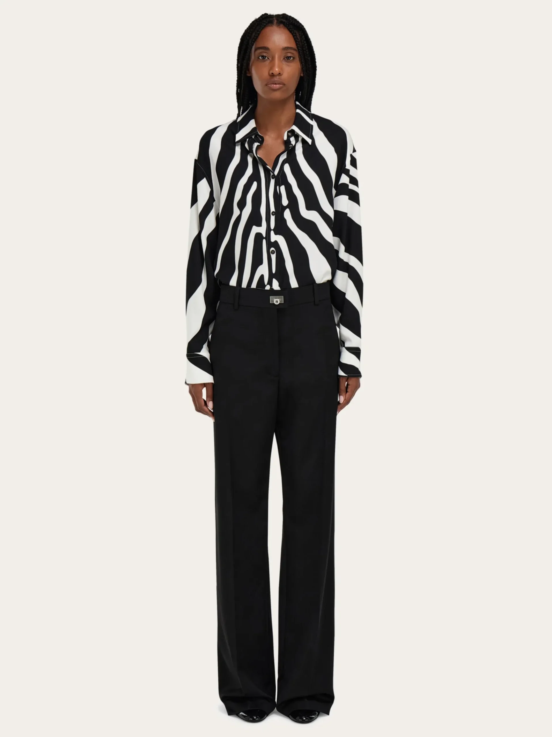 Animal print shirt - Women
