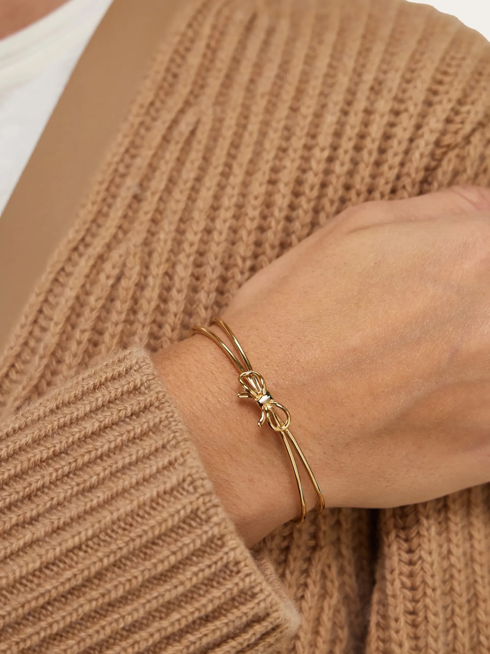 Bangle with bow (M/L) - Women