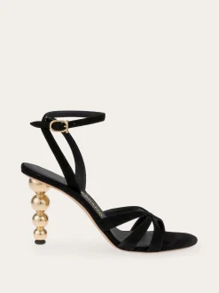 Bauble heel sandal - Women