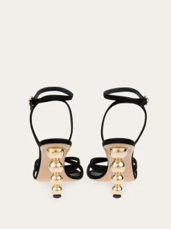 Bauble heel sandal - Women