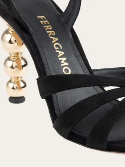 Bauble heel sandal - Women