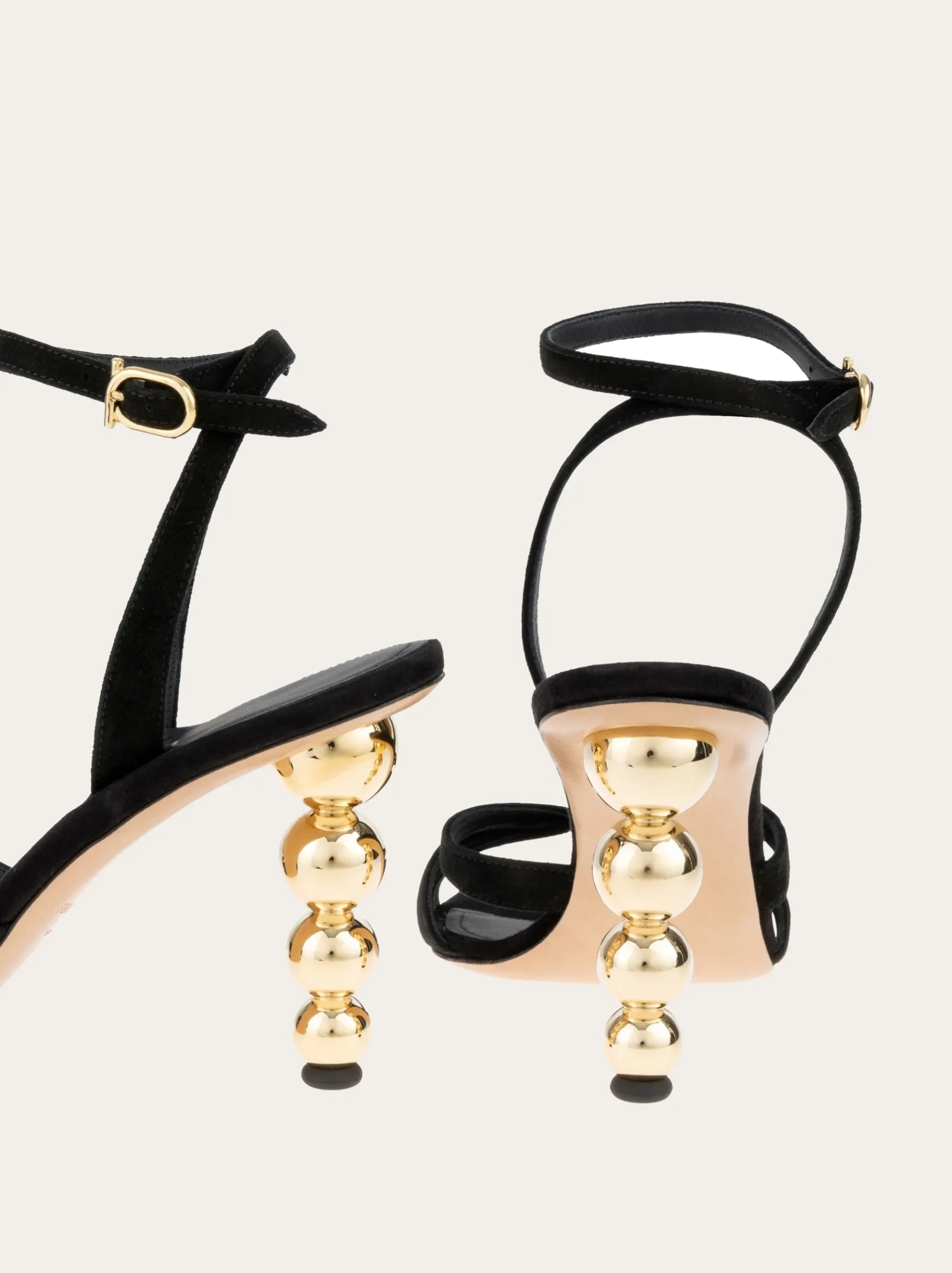 Bauble heel sandal - Women