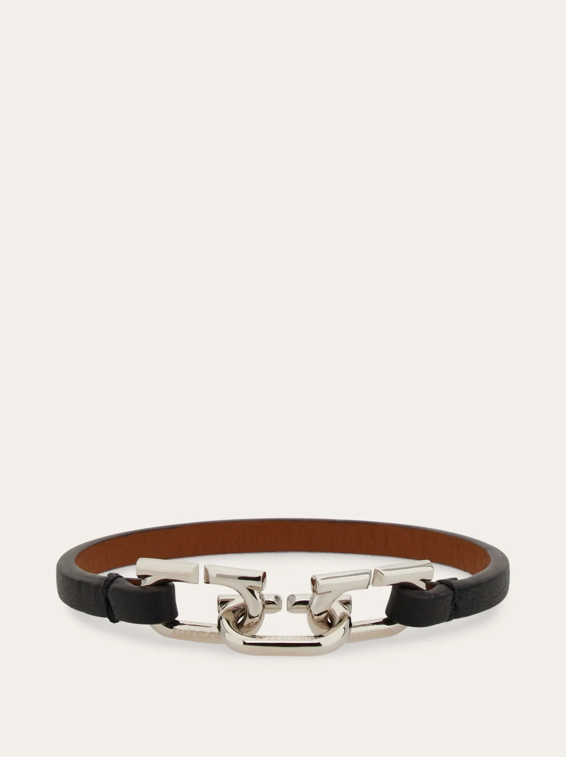 Bicolor Gancini bracelet - Men