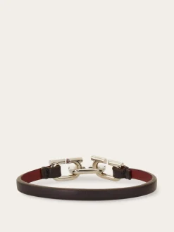 Bicolor Gancini bracelet - Men