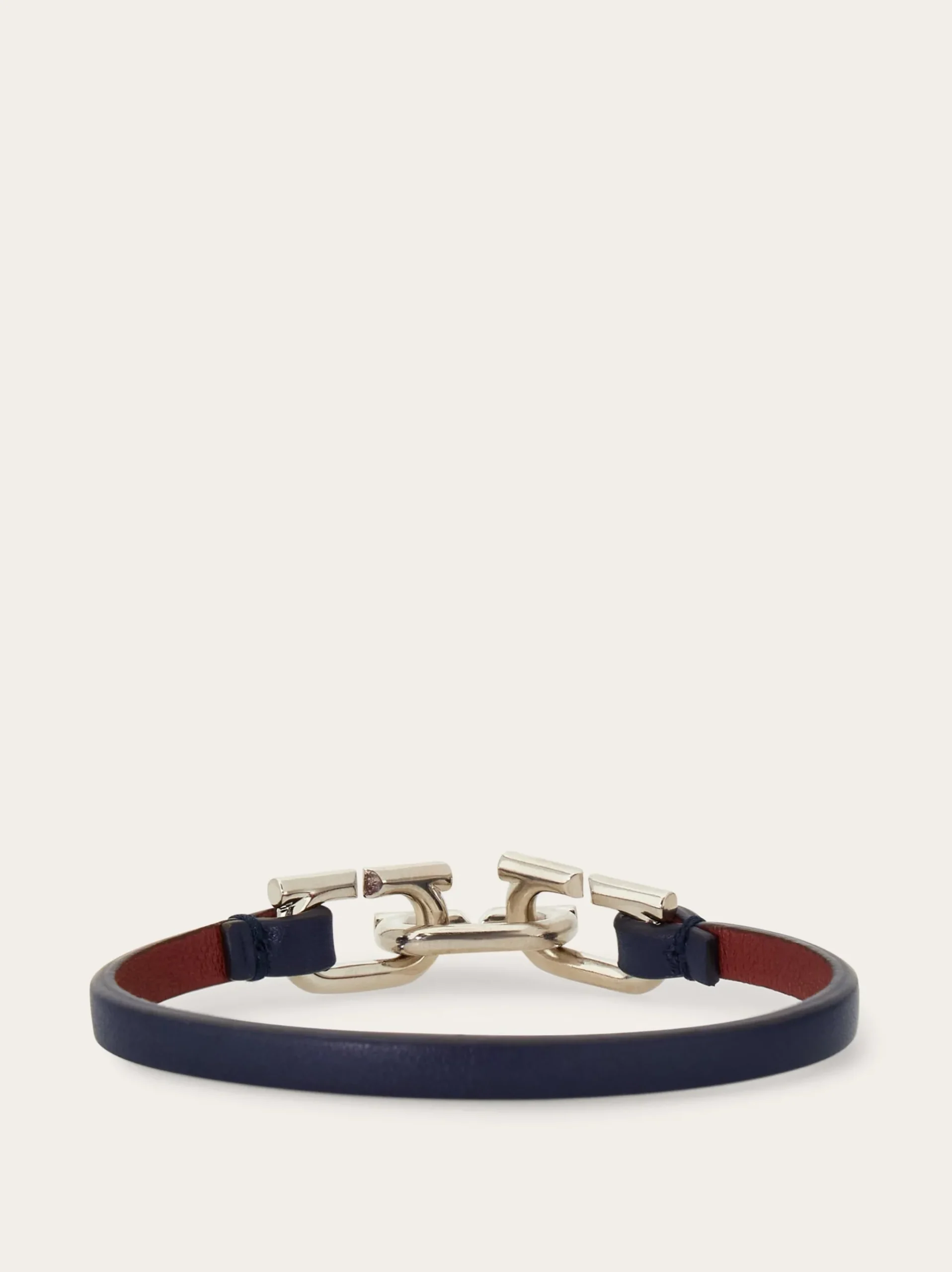 Bicolor Gancini bracelet - Men