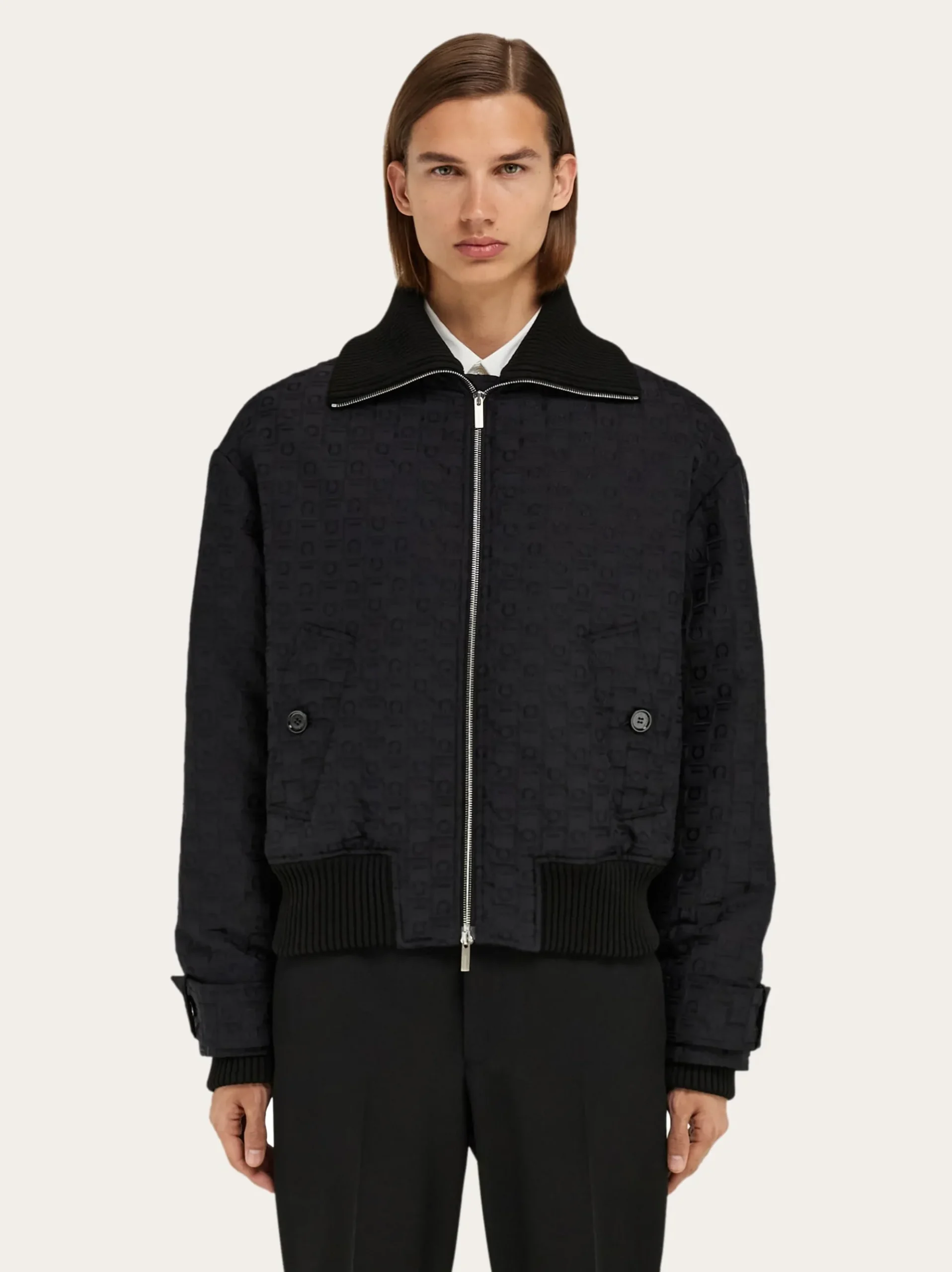 Blouson in Monogram nylon - Men