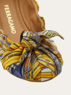 Bow embellished ballet flat - Women