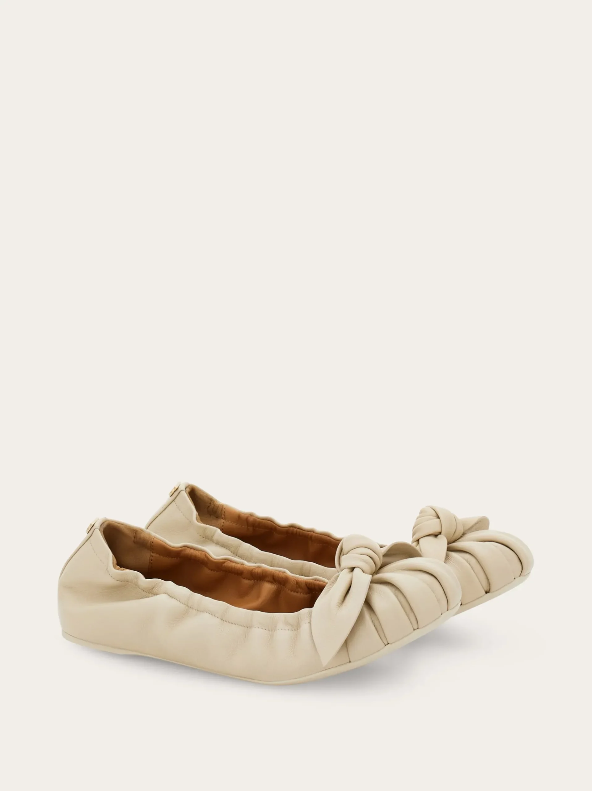 Bow embellished ballet flat - Women