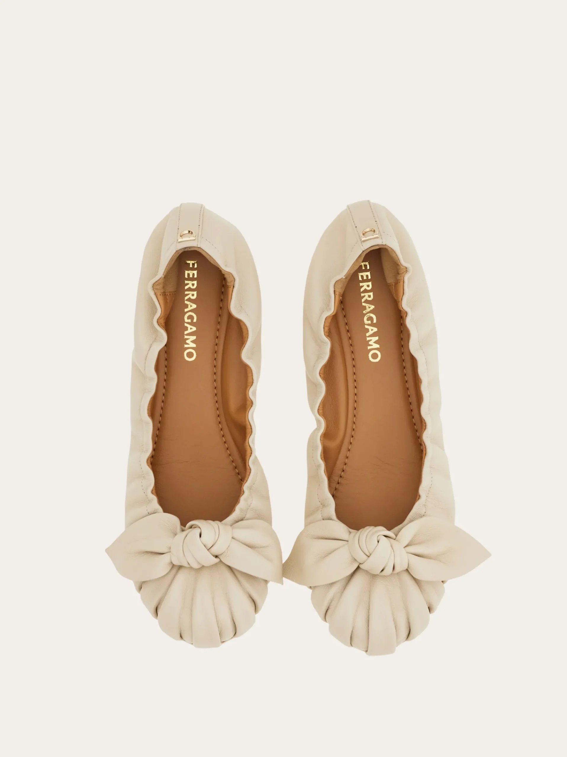 Bow embellished ballet flat - Women