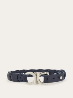 Braided Gancini bracelet - Men
