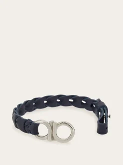 Braided Gancini bracelet - Men