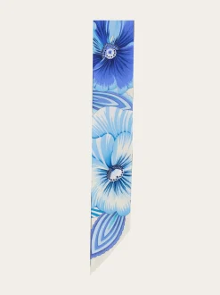 Brezza print silk mini bandeau - Women