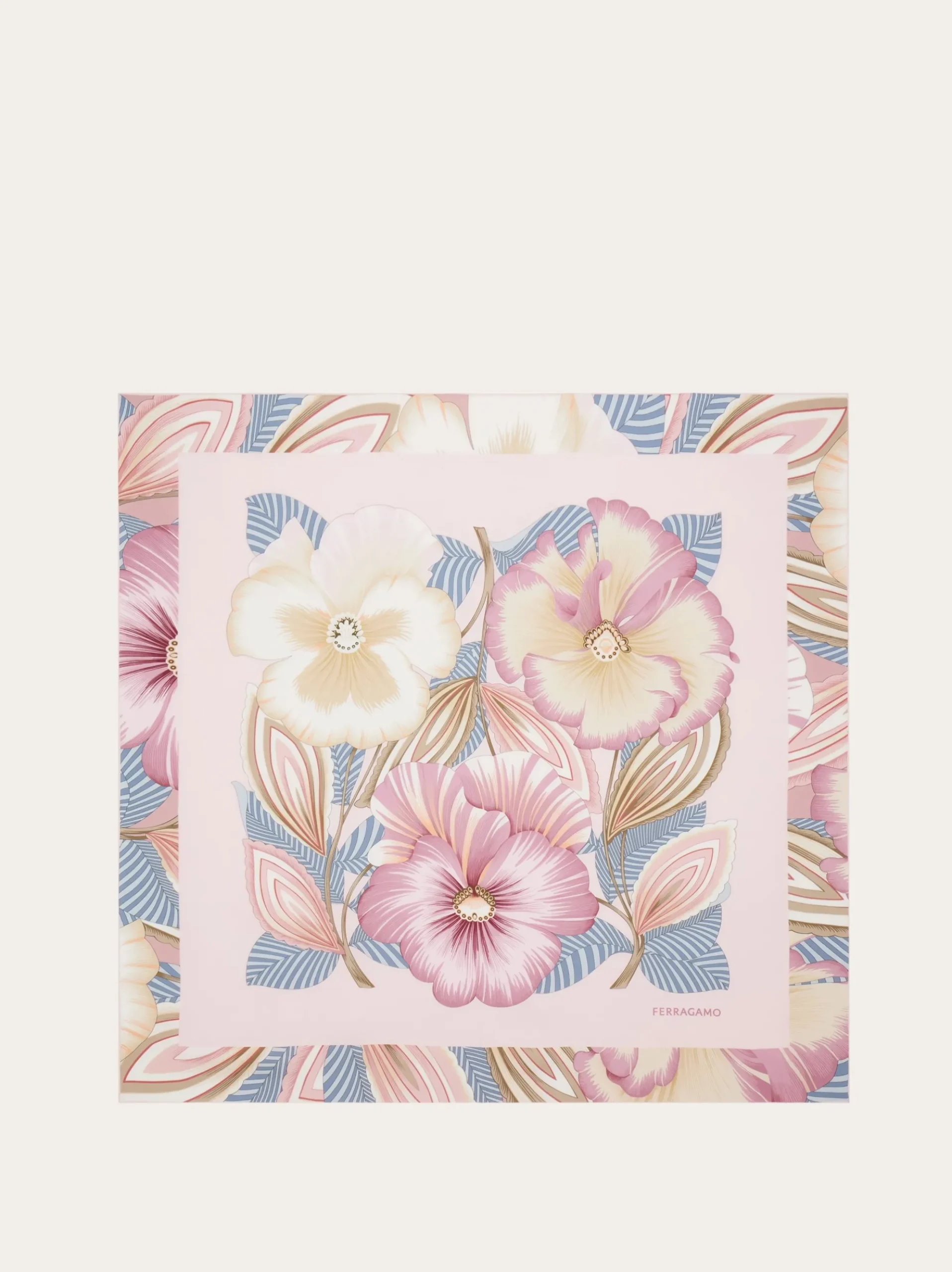 Brezza print silk scarf - Women