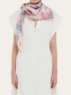 Brezza print silk scarf - Women