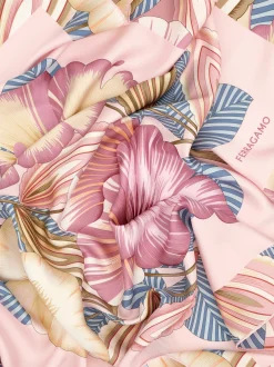 Brezza print silk scarf - Women