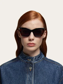 Butterfly frame sunglasses - Women