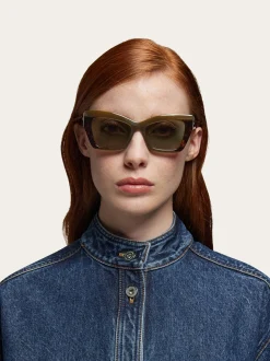 Butterfly frame sunglasses - Women