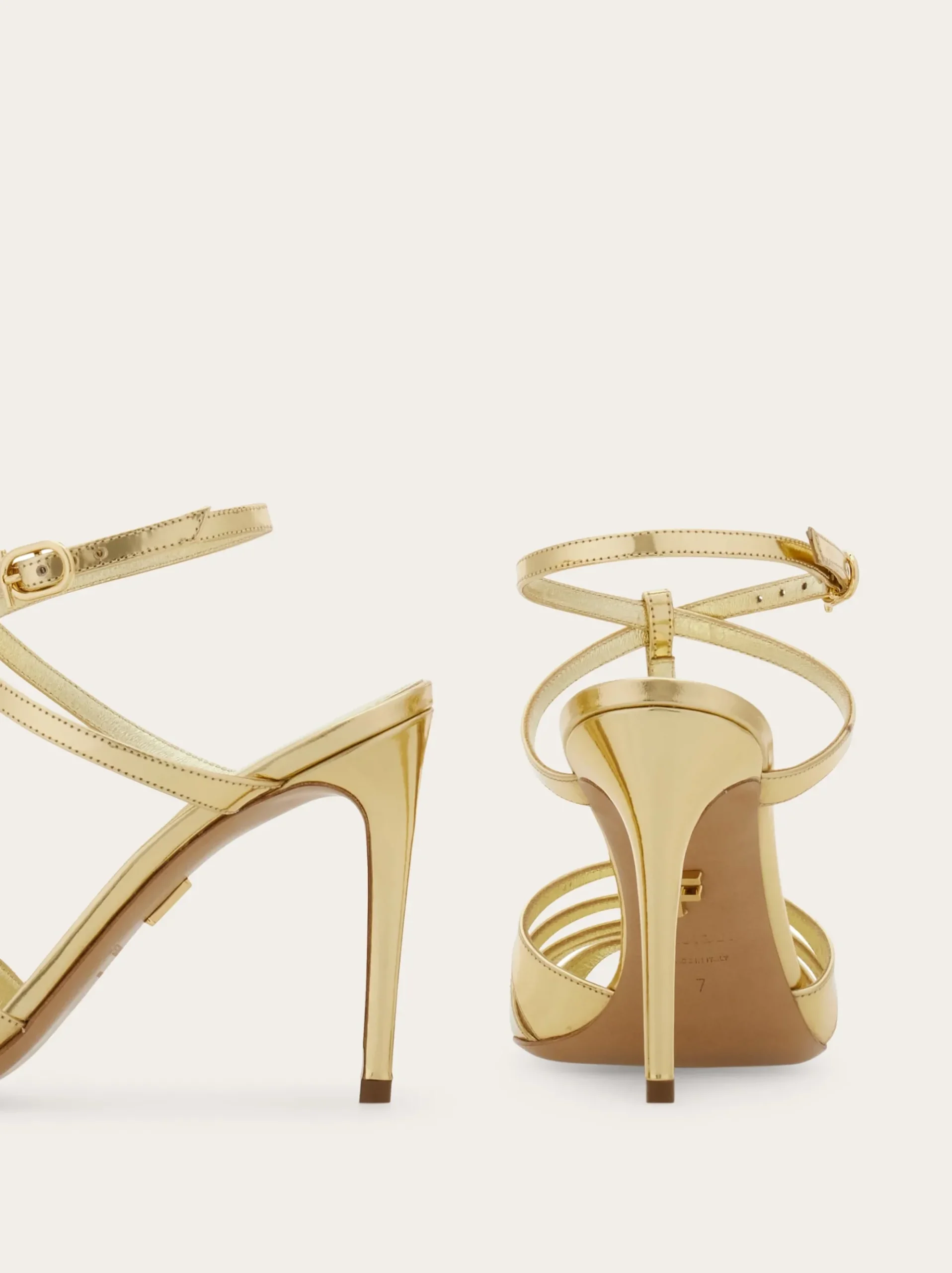Cage stiletto sandal - Women