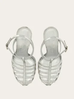 Cage stiletto sandal - Women