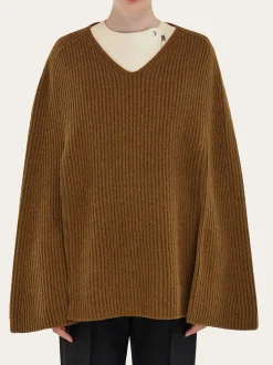 Cashmere blend cape - Women