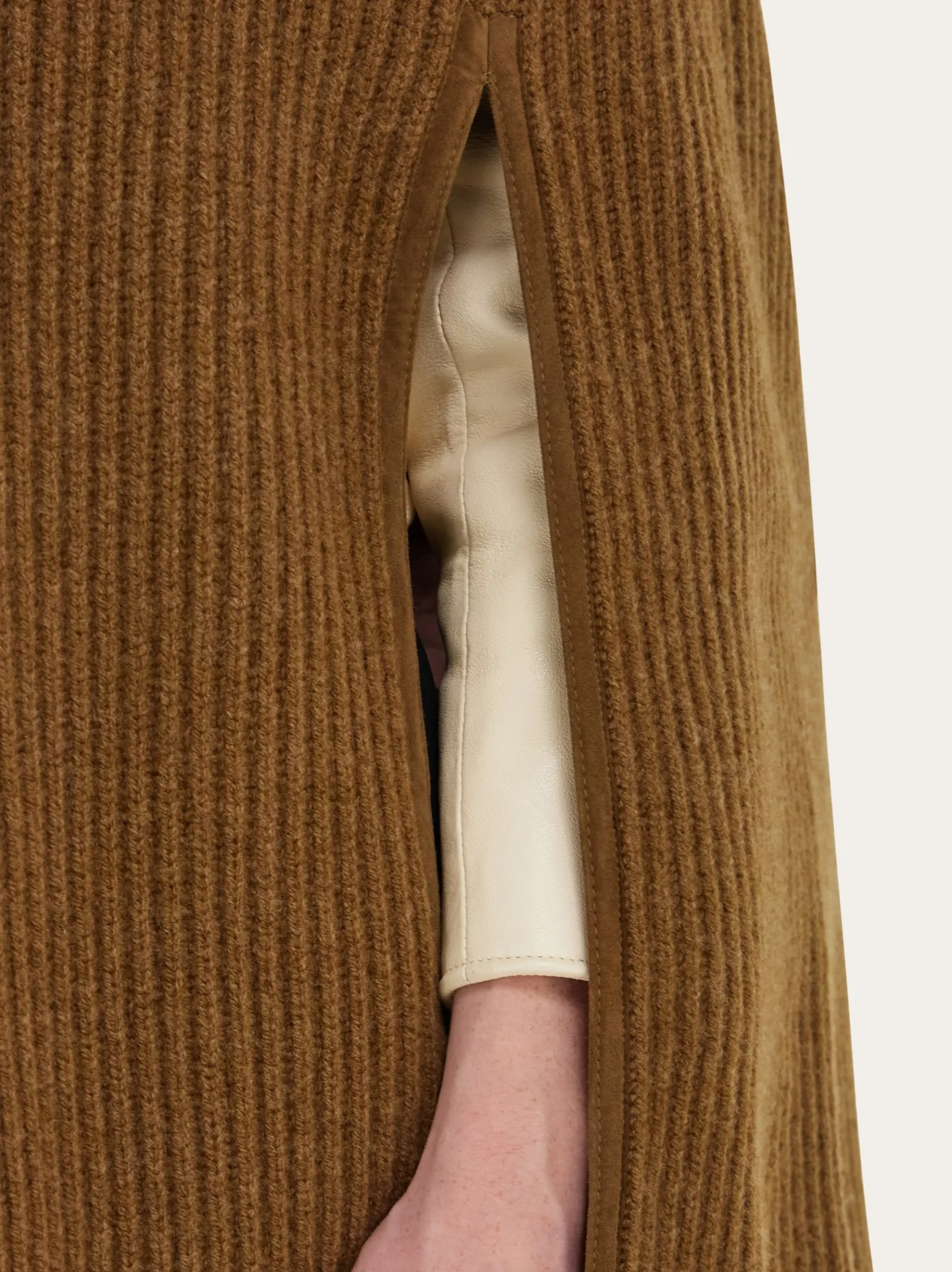 Cashmere blend cape - Women