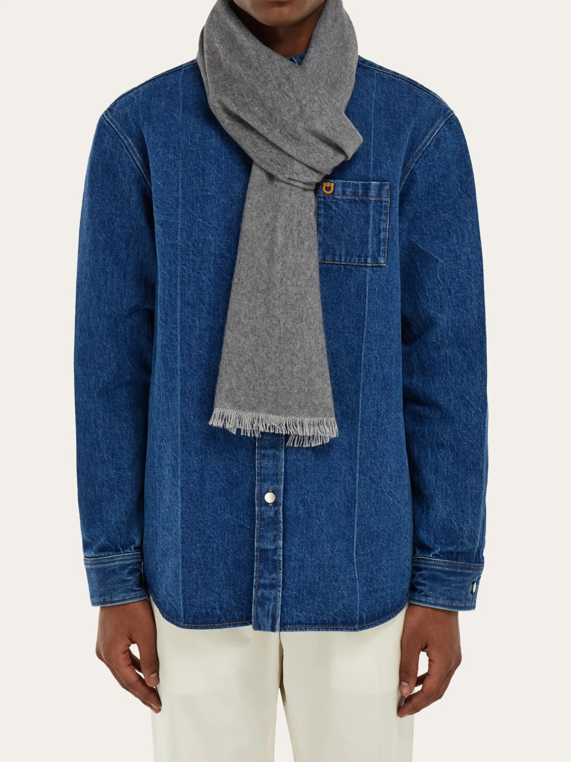 Cashmere scarf - Men