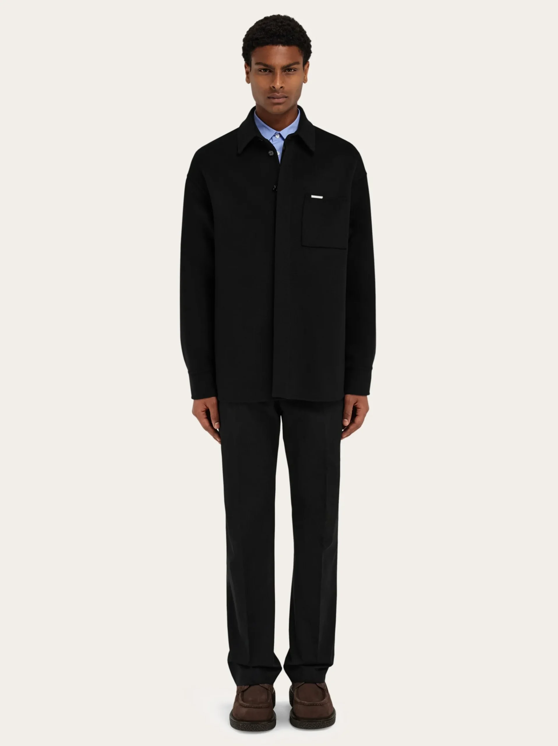 Cashmere-blend overshirt - Men
