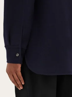 Cashmere-blend overshirt - Men
