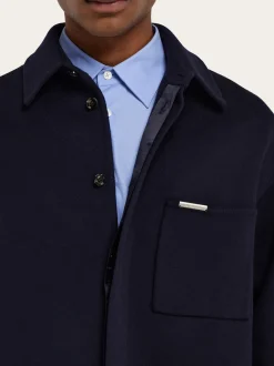 Cashmere-blend overshirt - Men