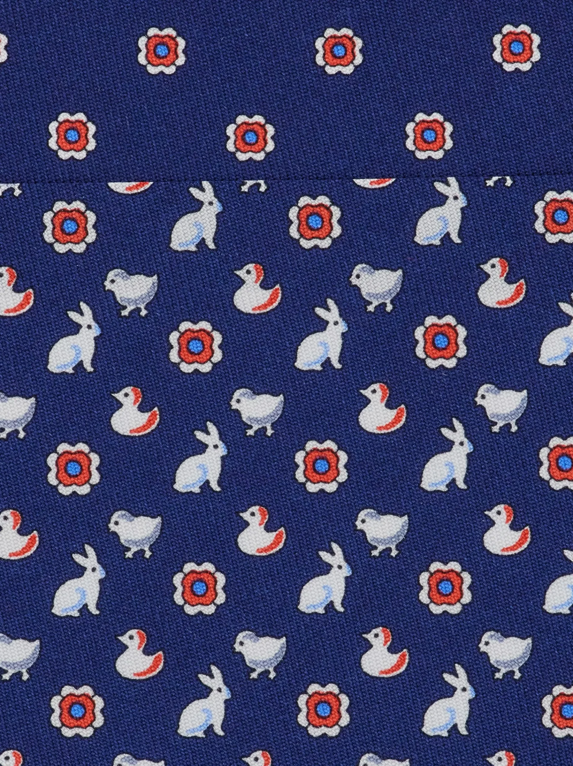 Charms print silk tie - Men