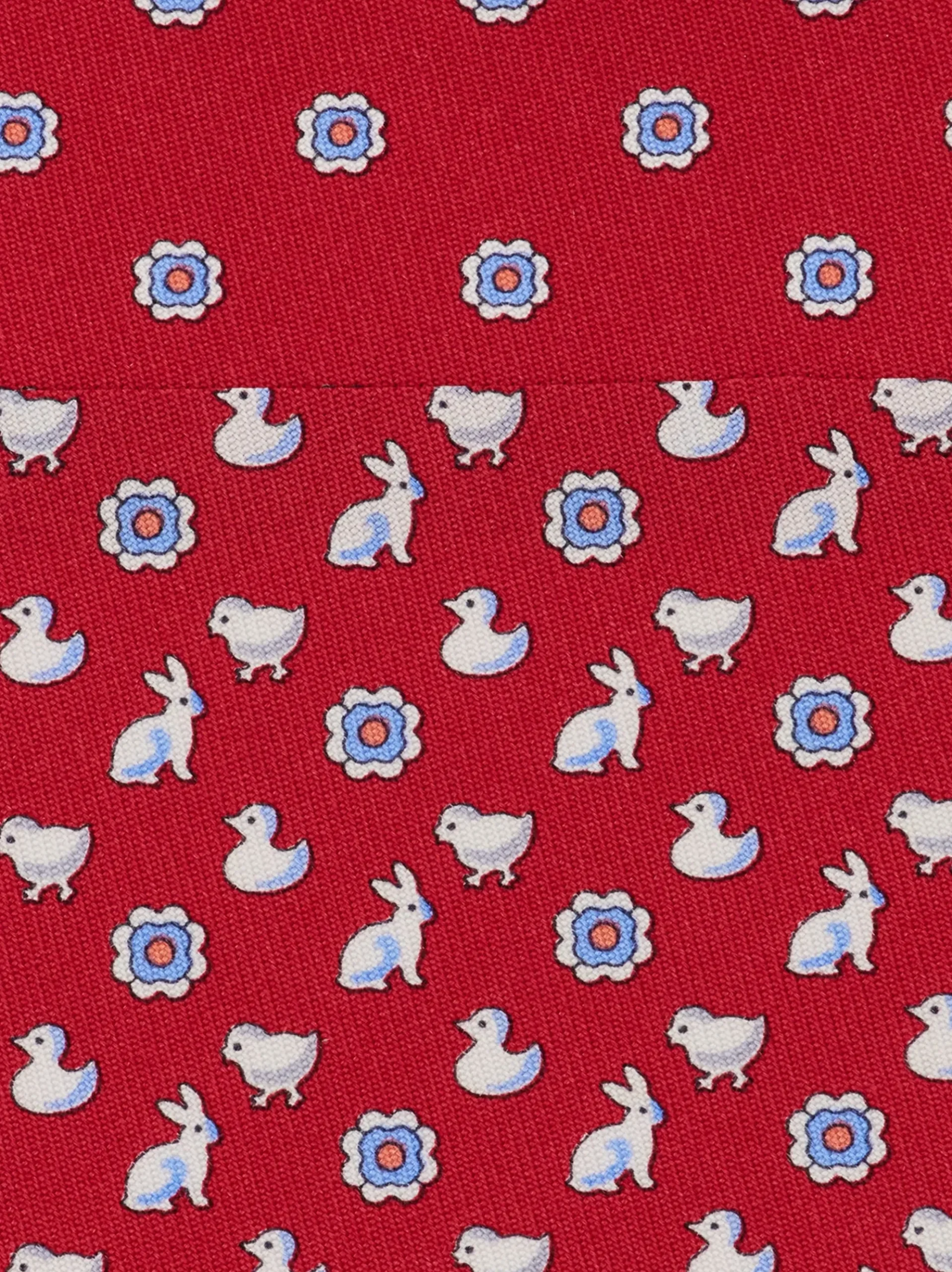 Charms print silk tie - Men