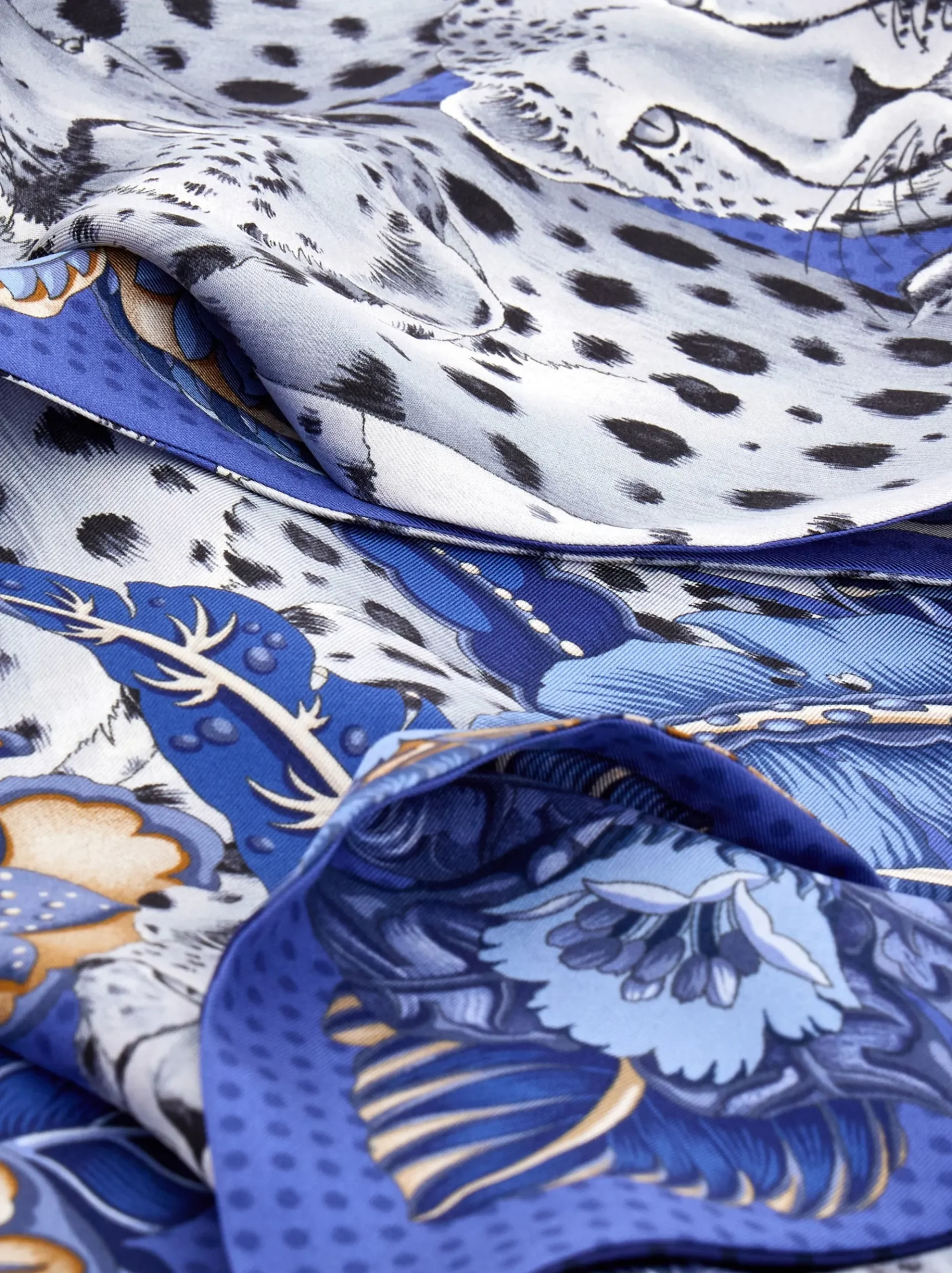 Cheetahs print silk bandeau - Women