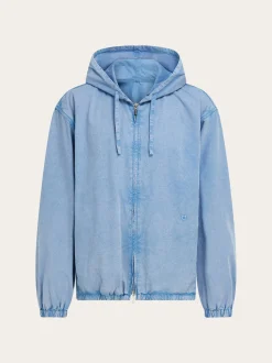 Cotton and silk blouson - Men