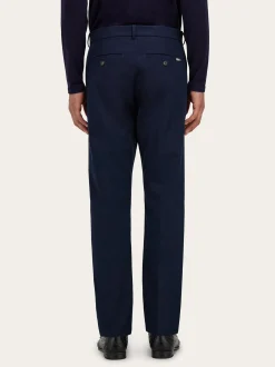 Cotton cashmere chinos - Men