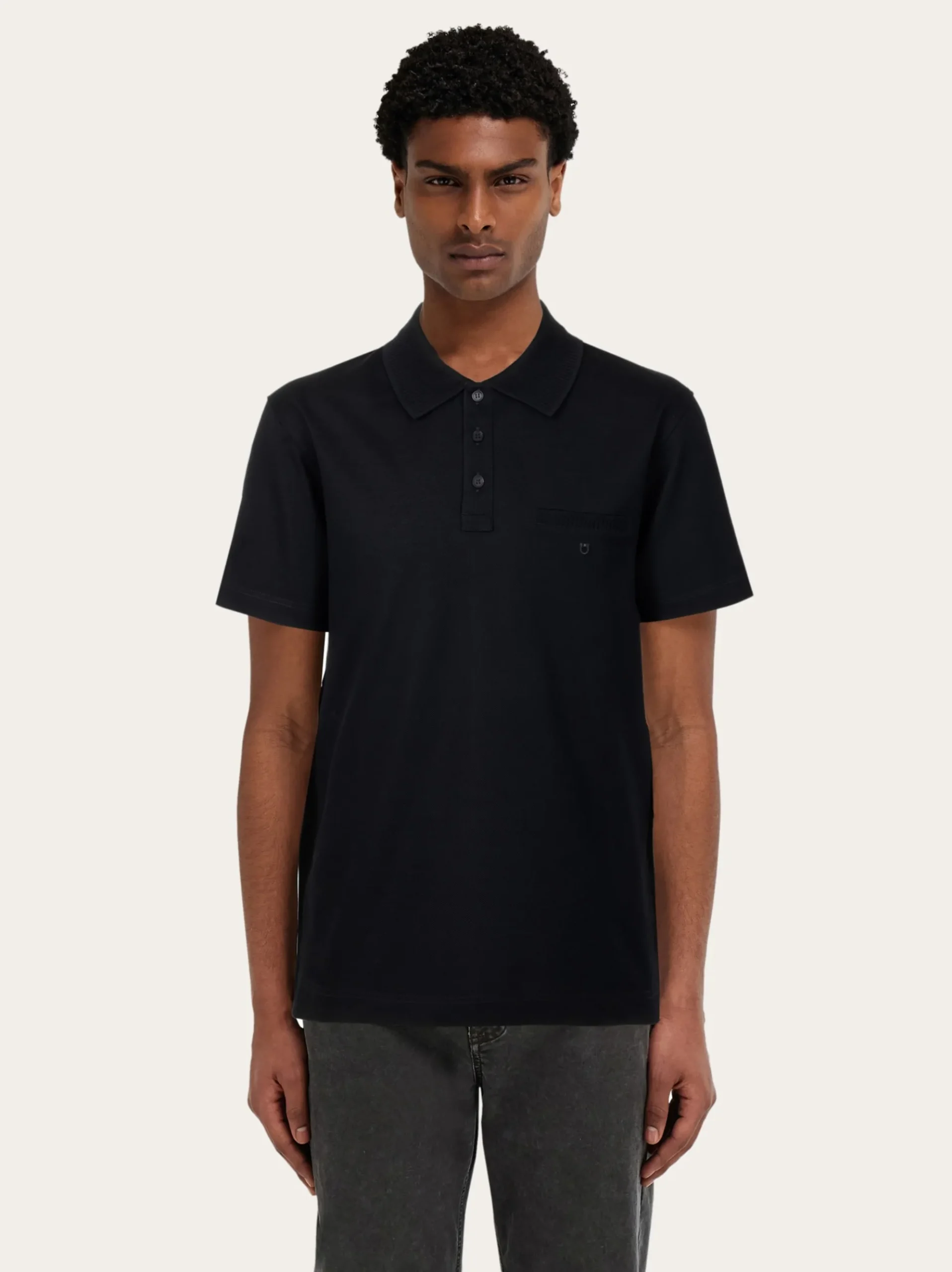 Cotton polo shirt - Men