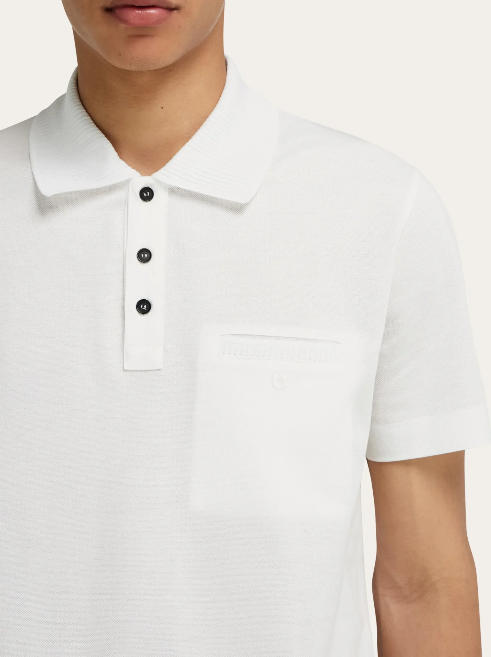 Cotton polo shirt - Men