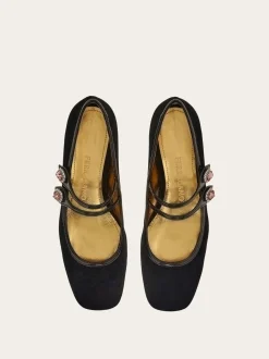 Crystal embellished Mary Jane - Women