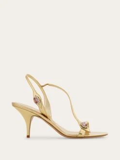 Crystal embellished sandal - Women