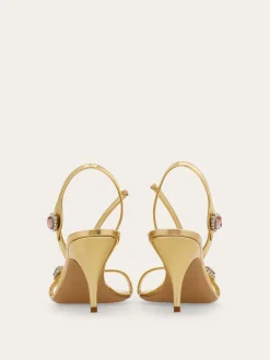 Crystal embellished sandal - Women