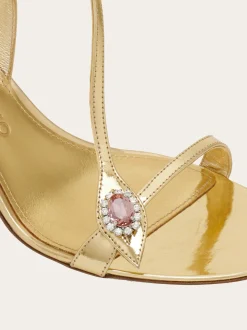 Crystal embellished sandal - Women
